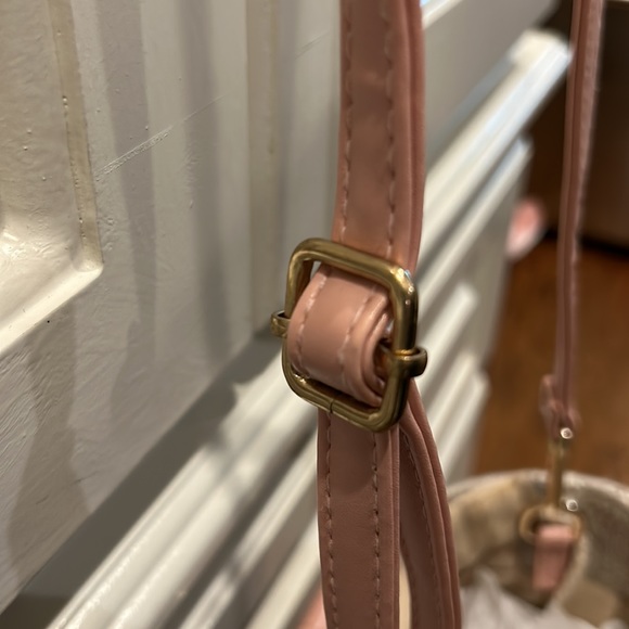 Like NEW!Dusty Pink/ tan  Bag - Picture 4 of 8